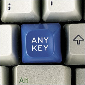 The Any key