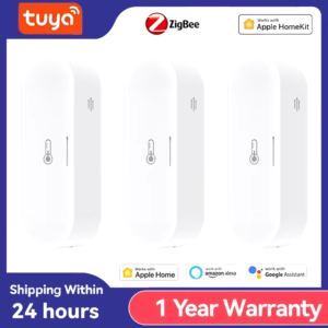 Tuya Smart Zigbee Temperature And Humidity Sensor Indoor Thermometer-image