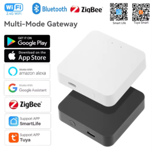 Tuya ZigBee 3.0 Smart Gateway Hub Smart Life Home Bridge Wireless Bluetooth Multi Mode Gateway Mesh-image