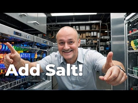 Smart Home Hack Makes Your Dishwasher Tell You When to Add Salt!