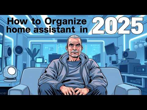 Why lazy people must reorganise their Home Assistant Smart Home like this in 2025