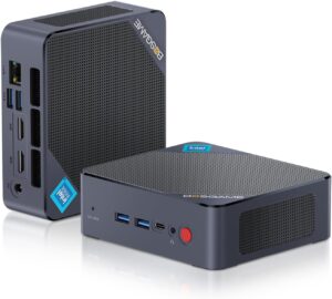 BOSGAME Mini PC Intel 12th N100 Mini Computers 16GB DDR4 512GB SSD-image