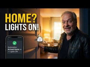 Video thumbnail for Automatic Lights When You Arrive Home?