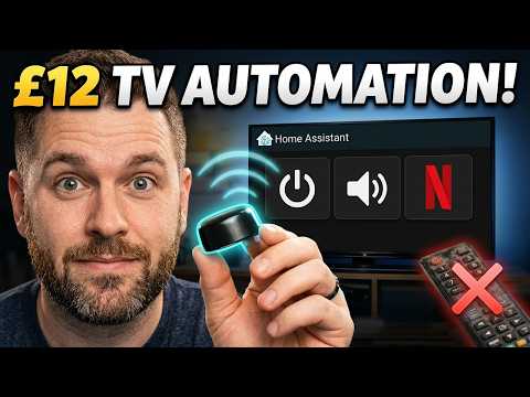 I Automated My TV With a £12 Zigbee IR Blaster (No More Lost Remotes!)