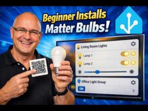 Video thumbnail for Beginner Installs Matter Bulbs in Home Assistant | Step‑by‑Step Setup with Jim